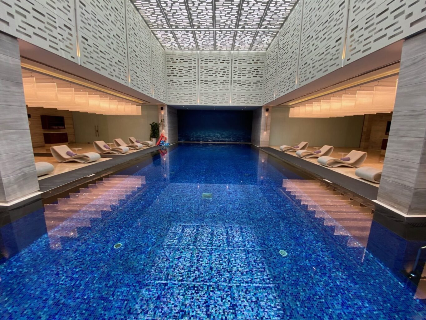 Al Messila Resort + Spa Doha Qatar Innen Pool