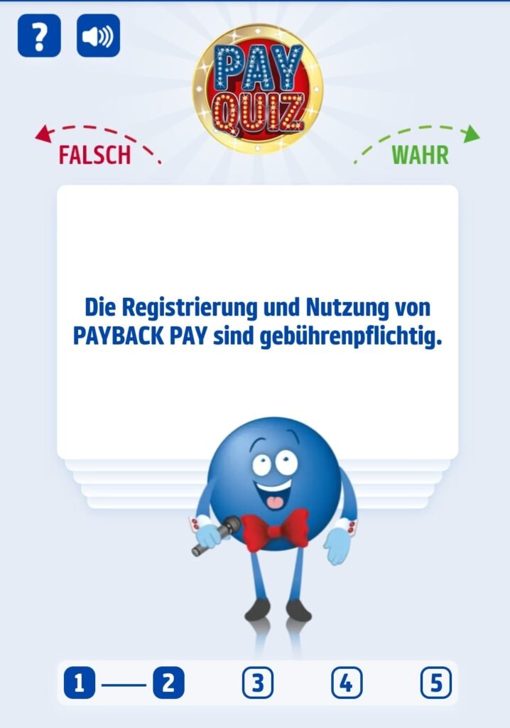 PAYBACK Gewinnspiel PAY Quiz: Frage 2