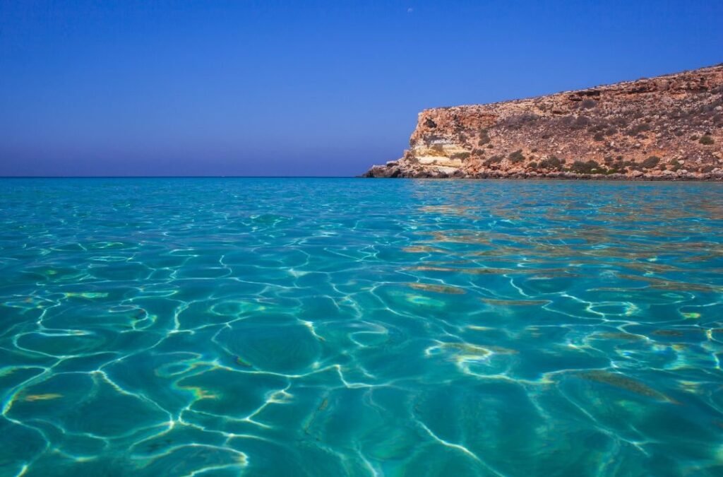 Schönste Strände der Welt: Platz 8 - Strand Spiaggia dei Conigli / Kaninchenstrand (Lampedusa, Italien)