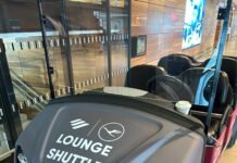 Neuer Lounge Shuttle am BER gestartet Nach erfolgreicher Testphase Ende 2023 haben Eurowings und Lufthansa den Berlin Lounge Shuttle am 1. Juni 2024 in den Regelbetrieb übernommen. Bild: UpgradeGuru
