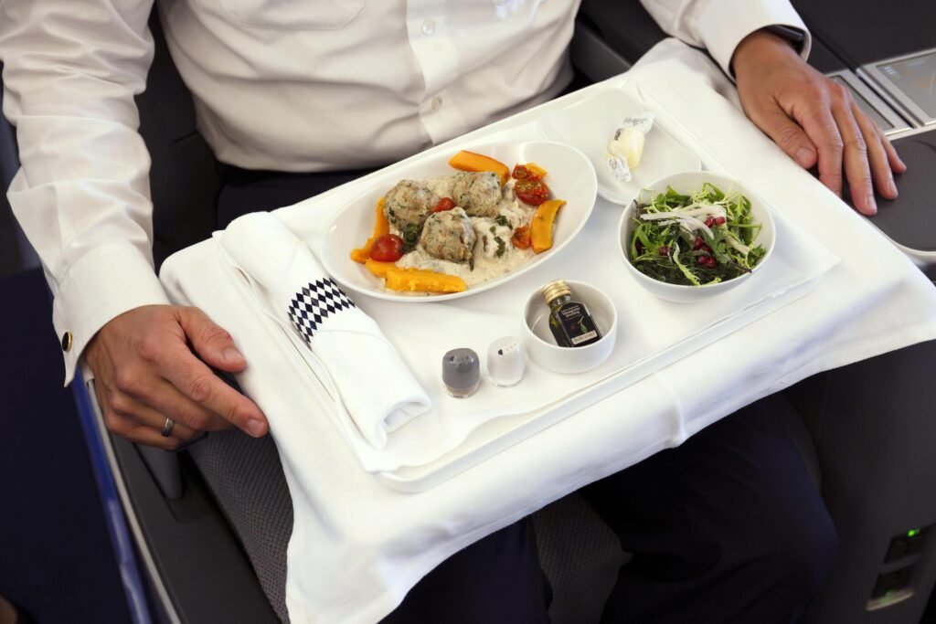 Oktoberfestmenü Wiesn On Board Shooting A380-800