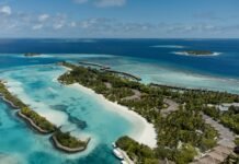 Sheraton Maldives Full Moon Resort & Spa: Bist du ein Gewinner? Das Sheraton Maldives Full Moon Resort & Spa ist das erste Marriott Bonvoy Resort auf den Malediven mit der Green Globe-Zertifizierung für nachhaltigen Tourismus. Foto: @saan.maldives / Sheraton Maldives Full Moon Resort & Spa