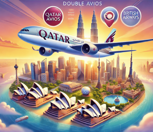 Doppelte Avios fĂĽr deine FlĂĽge Bis zum 18. Dezember 2024 kannst du dir doppelte Avios sichern.