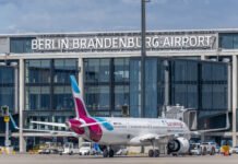 Mehr Eurowings Flüge ab Berlin in den Nahen Osten Eurowings baut das Langstreckenangebot vom BER deutlich aus. Im Winterflugplan 2025/2026 verbindet die Airline den BER erstmals mit Abu Dhabi in den Vereinigten Arabischen Emirate und baut die Verbindung nach Dubai deutlich aus. © Günter Wicker / Flughafen Berlin Brandenburg GmbH