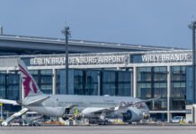 Qatar Airways erweitert ihre Verbindungen von Berlin nach Doha Ab Juli 2025 wird Qatar Airways drei tägliche Flüge zwischen Berlin und Doha anbieten. (c) Günter Wicker Flughafen Berlin Brandenburg