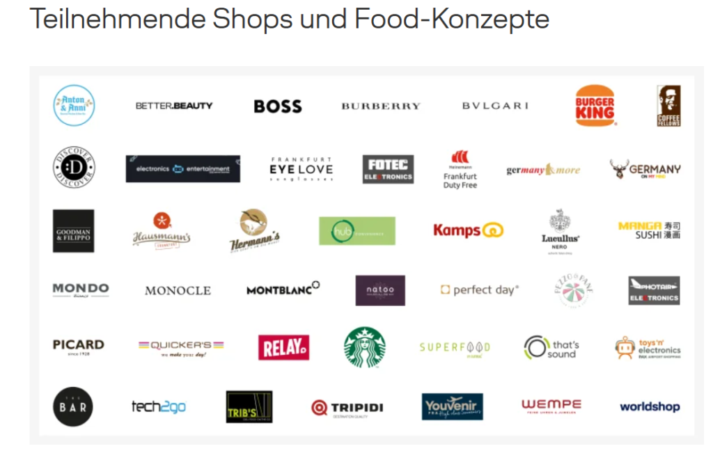 Am Airport shoppen und Gewinnchance nutzen