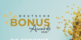 Deutsche Bonus Awards 2026 – Das sind die Gewinner Die besten Bonusprogramme des Jahres im Überblick.
