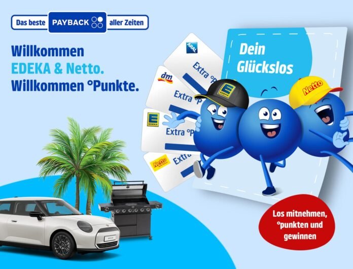 Mit dem Start des PAYBACK Glückslos 2025 am 28. April wird Einkaufen noch unterhaltsamer.