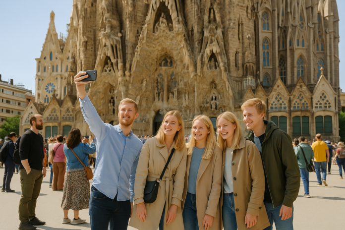 Barcelona_Sagrada_Familia Die neue Selfie-Zone an der Sagrada Família soll den Verkehr entlasten und für mehr Ruhe in der Nachbarschaft sorgen.
