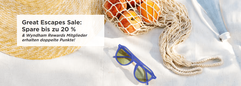 Wyndham Rewards Sommerangebot