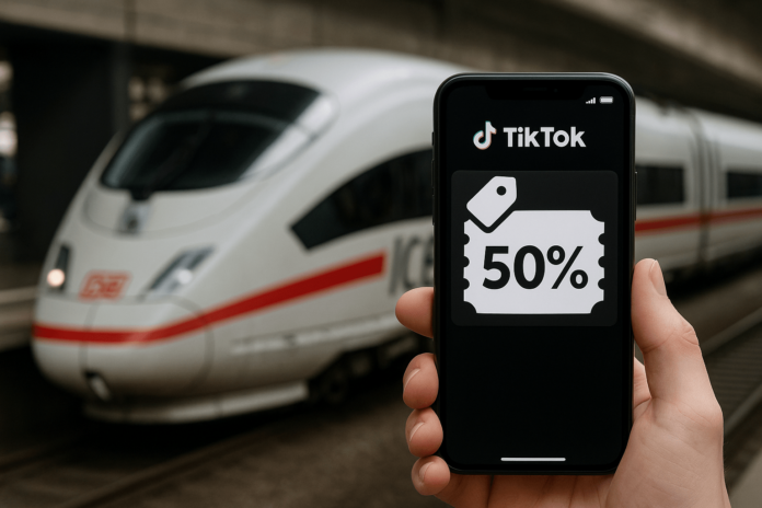 Deutsche_Bahn_Rabatt_uber_TikTok-min Deutsche Bahn Rabatt über TikTok: Jetzt 50 % Gutschein sichern! So funktioniert’s mit dem DB-Filter und Code auf db‑tiktok‑ticket.de.