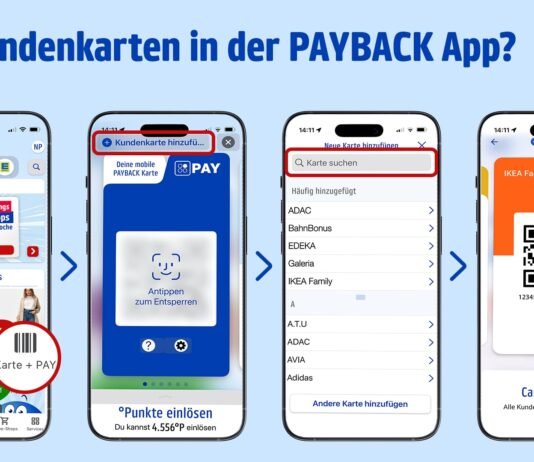 PAYBACK Wallet – alle Kundenkarten in einer App Neben der PAYBACK Karte lassen sich ab sofort auch andere Kundenkarten digital speichern.