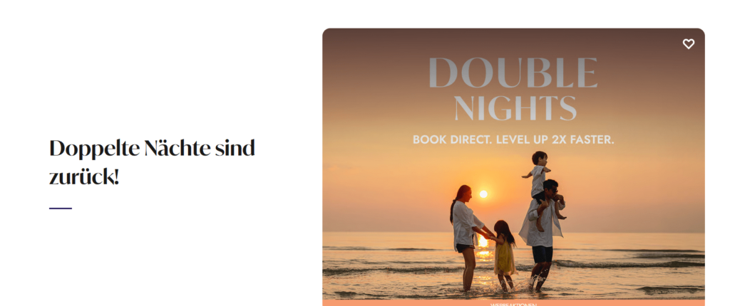 GHA Doppelte Nächte Aktion