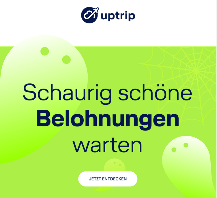 Uptrip Halloween Aktion