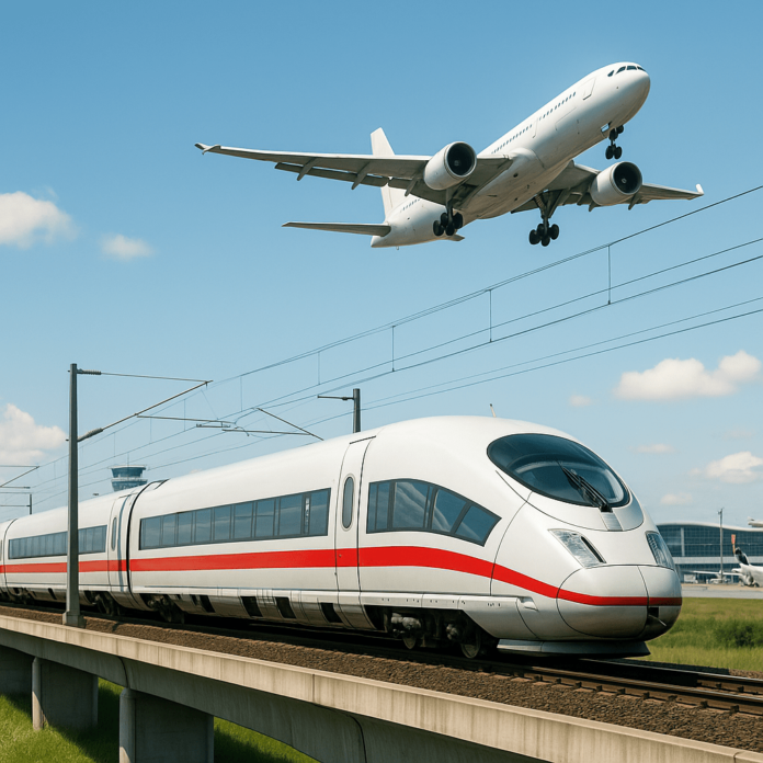 Qatar Airways Rail&Fly bringt dich mit der Deutschen Bahn kostenlos und flexibel zum Flughafen.