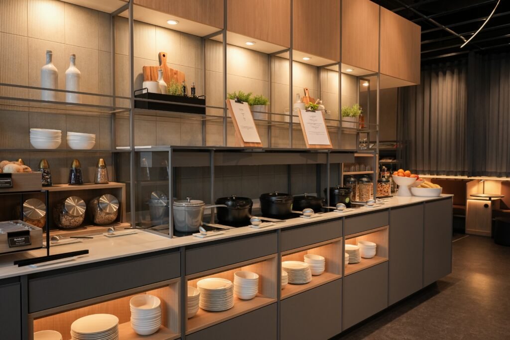 Lufthansa Lounge am Flughafen Stuttgart 