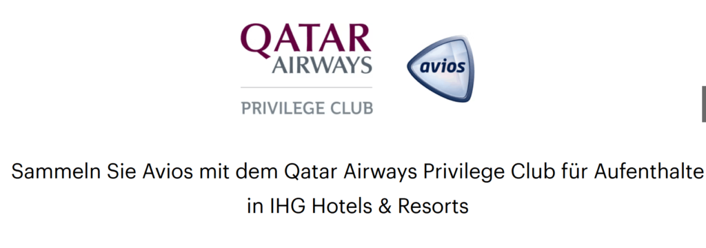 Avios sammeln bei IHG