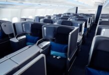 Discover Airlines stellt die neue Kabine „Ocean Blue“ vor Ocean Blue bringt bei Discover Airlines mehr Komfort auf der Langstrecke.