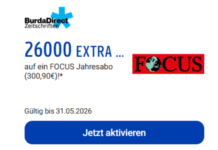 26.000 PAYBACK Punkte mit Focus-Abo – lohnt sich das? Wir zeigen dir, wie der Deal funktioniert und wann er sich wirklich lohnt.