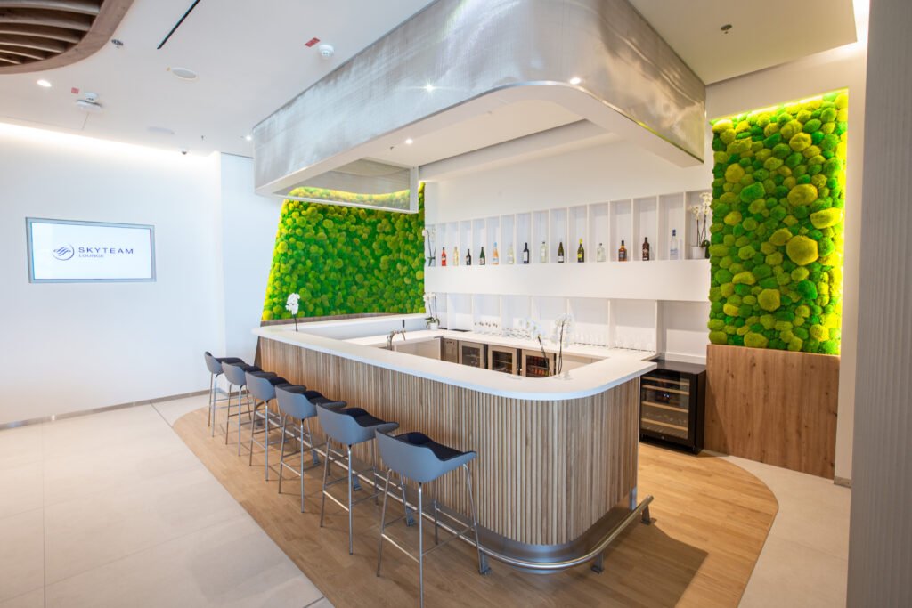 SkyTeam Lounge in Frankfurt