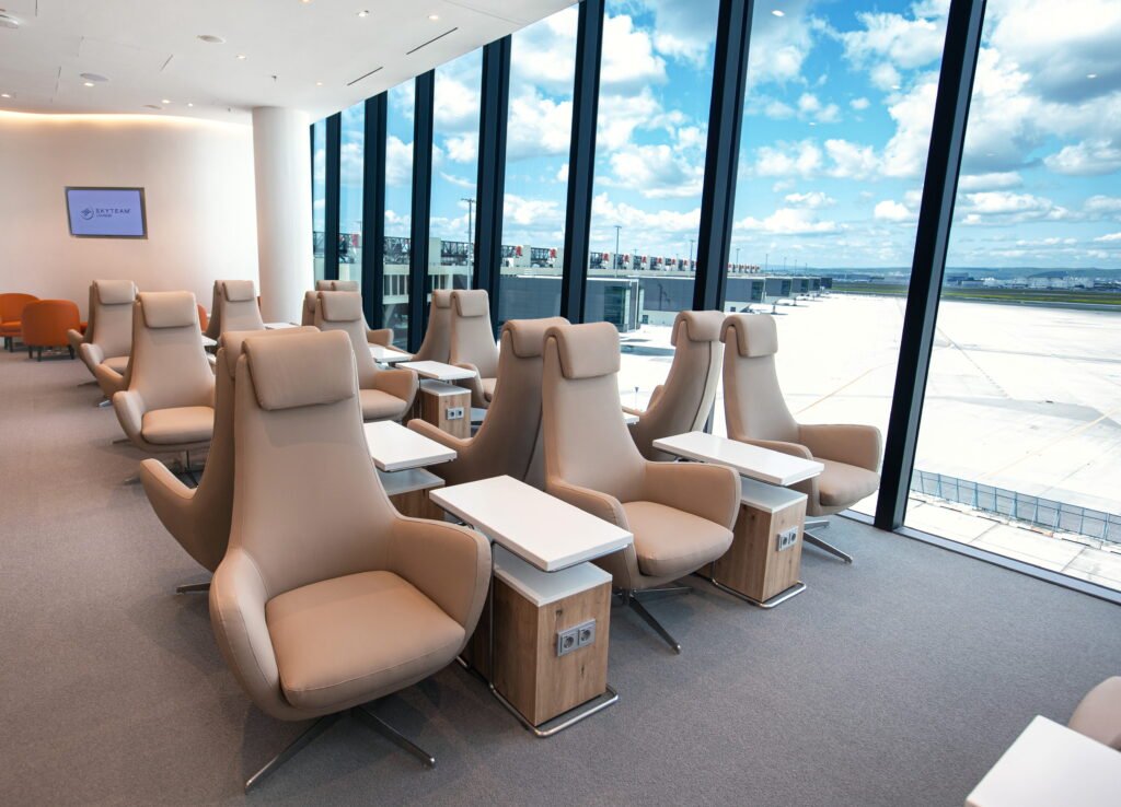 SkyTeam Lounge in Frankfurt