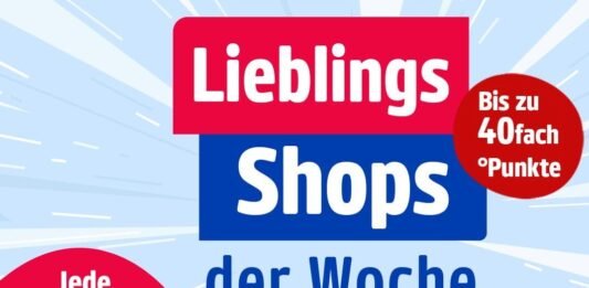 PAYBACK Lieblingsshops bringen bis zu 40fach Extra-Punkte Die PAYBACK Lieblingsshops der Woche bringen bis zum 24. Mai 2026 bis zu 40fach Extra-Punkte.