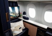Lufthansa Allegris First Class Suite erhält Red Dot Award 2026 Die Lufthansa Allegris First Class Suite wurde mit dem Red Dot Award 2026 ausgezeichnet.