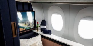 Lufthansa Allegris First Class Suite erhält Red Dot Award 2026 Die Lufthansa Allegris First Class Suite wurde mit dem Red Dot Award 2026 ausgezeichnet.