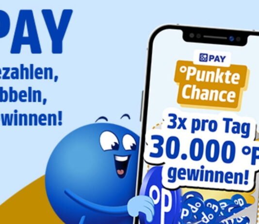 PAYBACK PAY „Punktechance“: Täglich 3 x 30.000 Punkte gewinnen Mit jeder PAYBACK PAY Zahlung wartet im Sommer ein digitales Los.