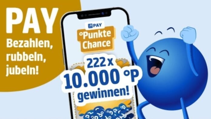 PAYBACK_PAY_Punktechance Bei jeder PAY-Zahlung gibt es im Juni ein digitales Los mit Extra-Punkten.