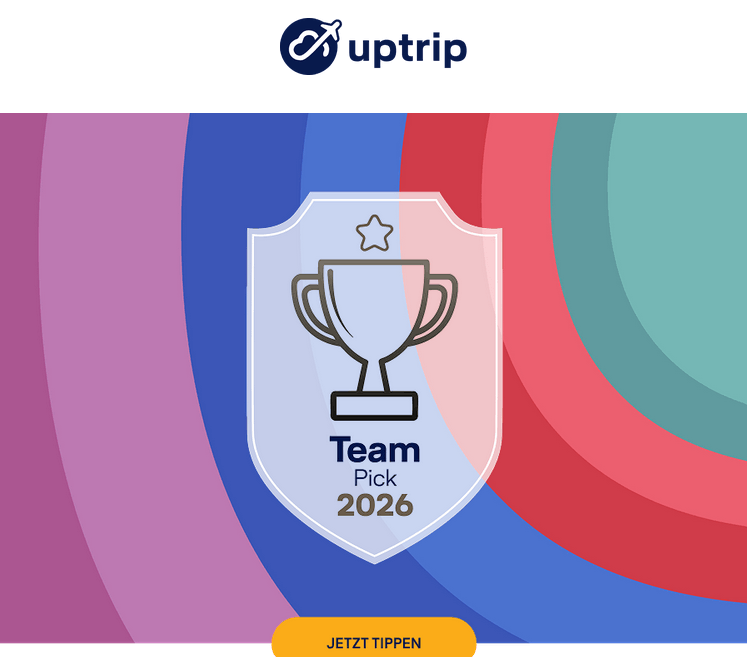 Uptrip Fußballsommer-Aktion