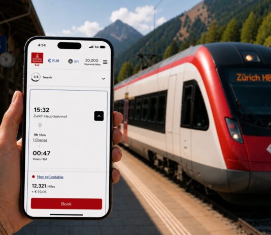Emirates Skywards Rail startet in Europa Skywards Miles jetzt auch für Bahnreisen durch Europa bequem einlösen. Bildquelle: Emirates