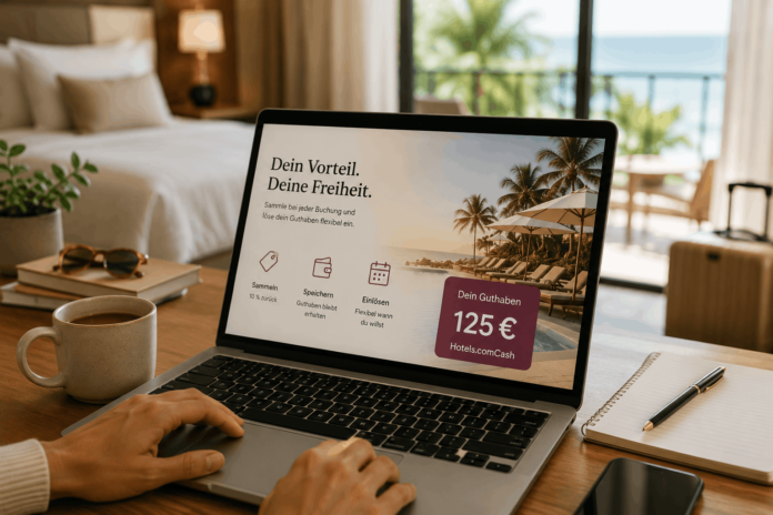Hotels.comCash Hotels.com Rewards stellt Prämiennächte auf das neue Hotels.comCash System um.