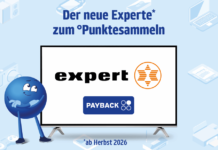 expert wird neuer PAYBACK Partner Ab Herbst 2026 bei expert PAYBACK Punkte sammeln.