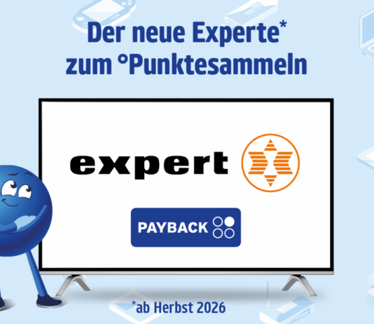expert wird neuer PAYBACK Partner Ab Herbst 2026 bei expert PAYBACK Punkte sammeln.