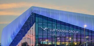 Lufthansa Group Hangar One öffnet für Besucher Der Lufthansa Group Hangar One öffnet am 1. August seine Türen für Besucher am Frankfurter Flughafen. © Lufthansa Group / Atelier Brückner