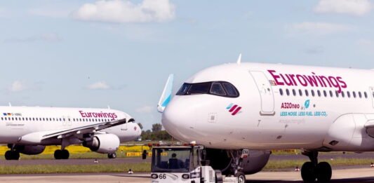 Eurowings Premium BIZ Seat: Neue Strecken im Winter 2026/27 Mehr Platz und Komfort: Eurowings erweitert den Premium BIZ Seat auf weitere Strecken. Bildquelle: Eurowings