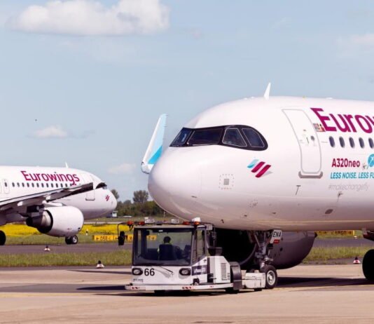 Eurowings Premium BIZ Seat: Neue Strecken im Winter 2026/27 Mehr Platz und Komfort: Eurowings erweitert den Premium BIZ Seat auf weitere Strecken. Bildquelle: Eurowings