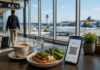 American Express Platinum: Neuer „Lounge on the Go“-Vorteil Sechs 20-Euro-Guthaben für Speisen und Getränke an den Flughäfen Frankfurt und München.