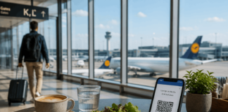 American Express Platinum: Neuer „Lounge on the Go“-Vorteil Sechs 20-Euro-Guthaben für Speisen und Getränke an den Flughäfen Frankfurt und München.