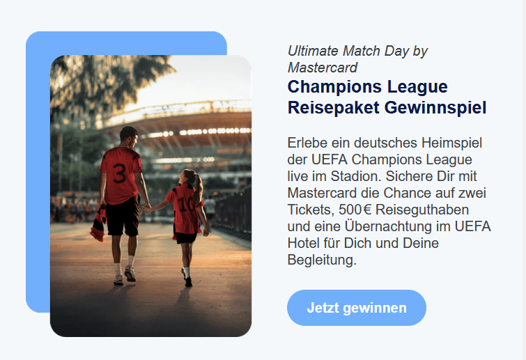 Champions-League-Reisepaket mit Uptrip gewinnen
