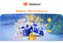 WeWard Gewinnspiel mit bis zu 70K Marriott Bonvoy Punkten Beim WeWard Gewinnspiel warten 500 Preise, darunter bis zu 70.000 Marriott Bonvoy Punkte. Bildquelle: WeWard
