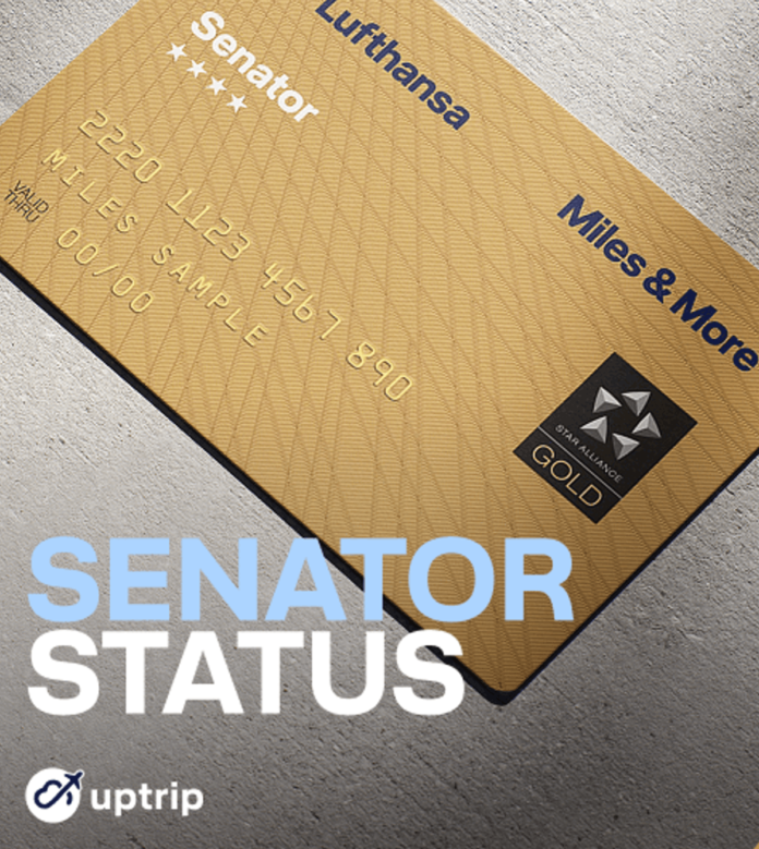 Ein Senator Status und weitere Preise warten auf Uptrip Nutzer. © Miles & More GmbH