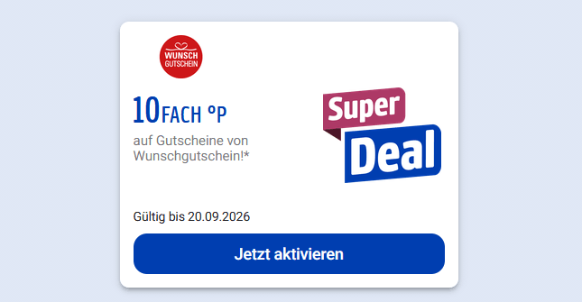 payback Coupon Wunschgutschein