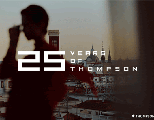 Doppelte Punkte bei Thompson Hotels zum 25. Jubiläum Thompson Hotels feiert 25 Jahre mit doppelten Punkten. Bildquelle: World of Hyatt®