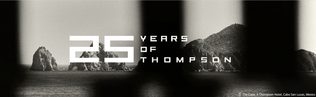 Thompson Hotels feiert 25 Jahre
