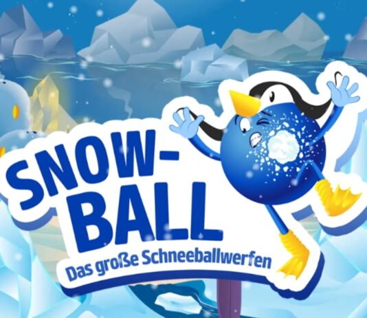 PAYBACK Schneeballspiel bringt Winterspaß in die App Mit schnellen Fingern kannst du deinen Highscore verbessern.
