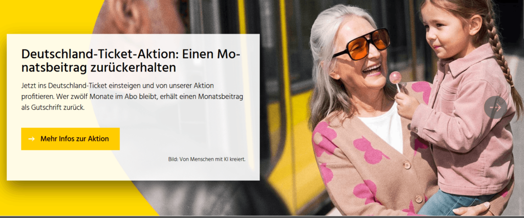 DeutschlandTicket Aktion