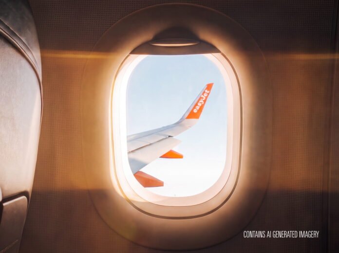 easyjet_Window-Shot_02_AI_Watermark easyJet lässt noch offen, ob das WLAN kostenlos sein wird. Bildquelle: easyJet